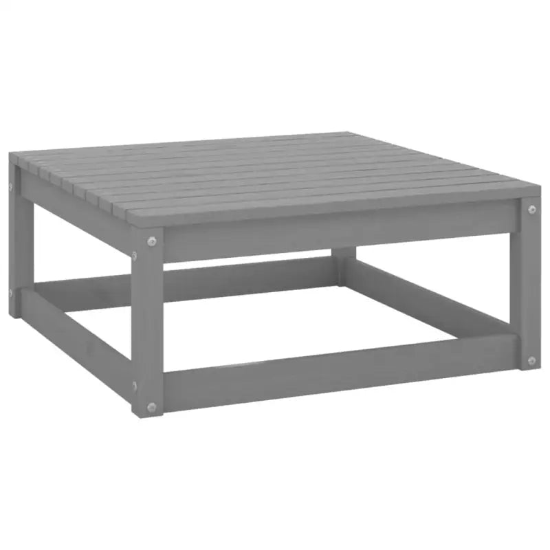 Tuinset van massief grenenhout met rug- en zijkussens voor ontspanning - Tuinsets
