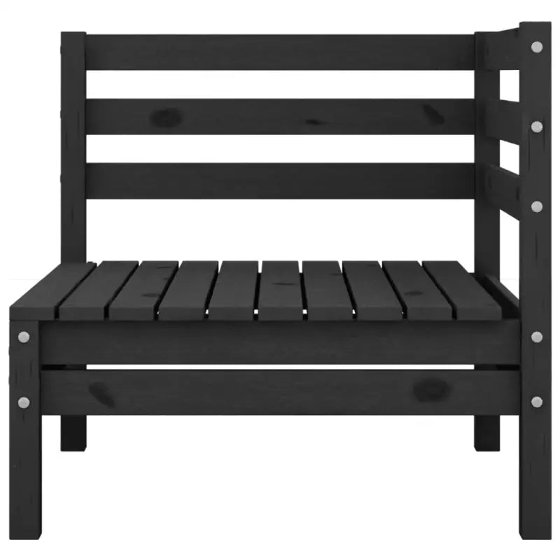 Tuinset van massief grenenhout voor comfortabele ontspanning - Tuinsets