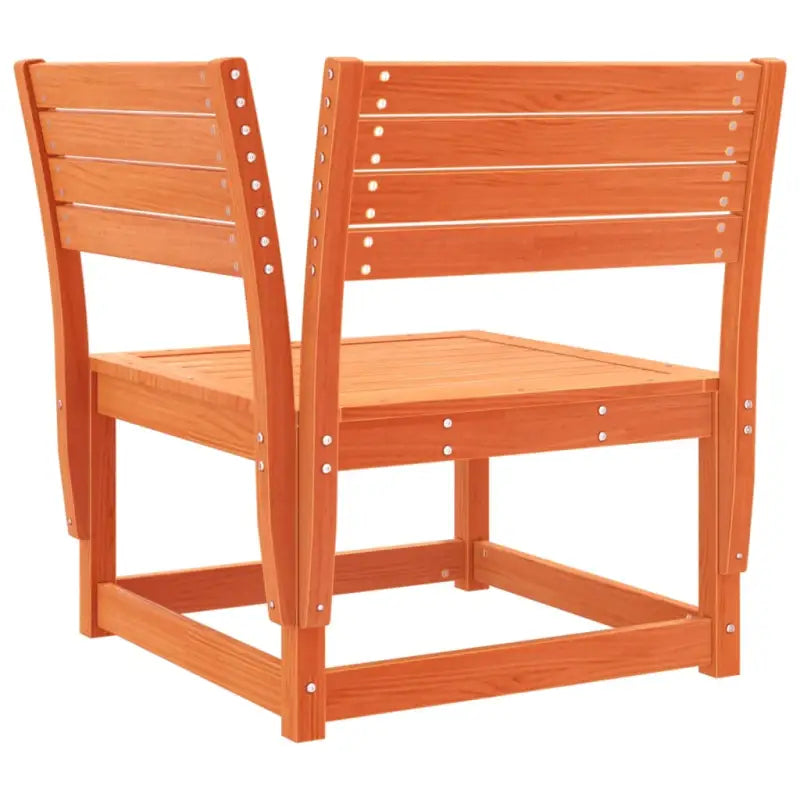 Tuinset van massief grenenhout voor een comfortabele zitervaring - Tuinsets