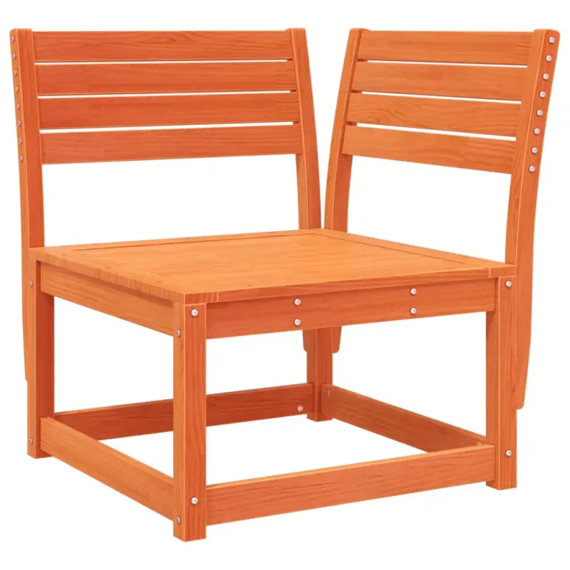 Tuinset van massief grenenhout voor een comfortabele zitervaring - Tuinsets