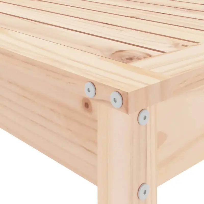 Tuinset van massief grenenhout voor gezellige buitenmogelijkheden - Tuinsets