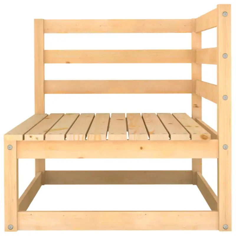Tuinset van massief grenenhout voor ontspannen buiten genieten - Tuinsets