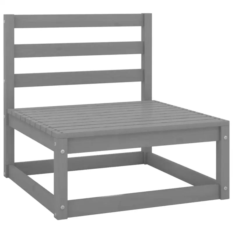 Tuinset van massief grenenhout voor ontspannen buitenplezier - Tuinsets