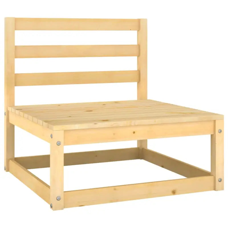 Tuinset van massief grenenhout voor ontspanning en gezelligheid - Tuinsets