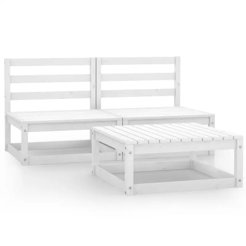 Tuinset van massief grenenhout voor ontspanning en gezelligheid - Tuinsets