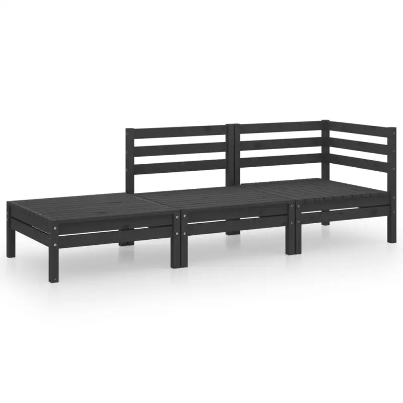 Tuinset van massief grenenhout voor ontspanning en gezelligheid - Tuinsets