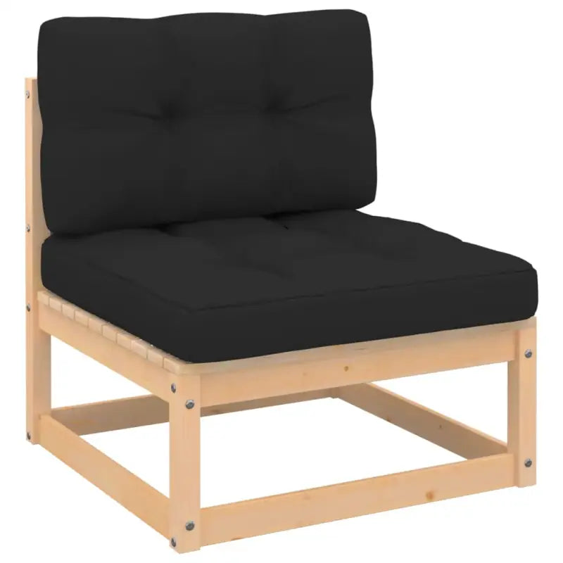 Tuinset van massief grenenhout voor ontspanning in de tuin - Tuinsets