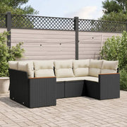 Tuinset van zwart gepoedercoat staal met comfortabele afmetingen - Tuinsets