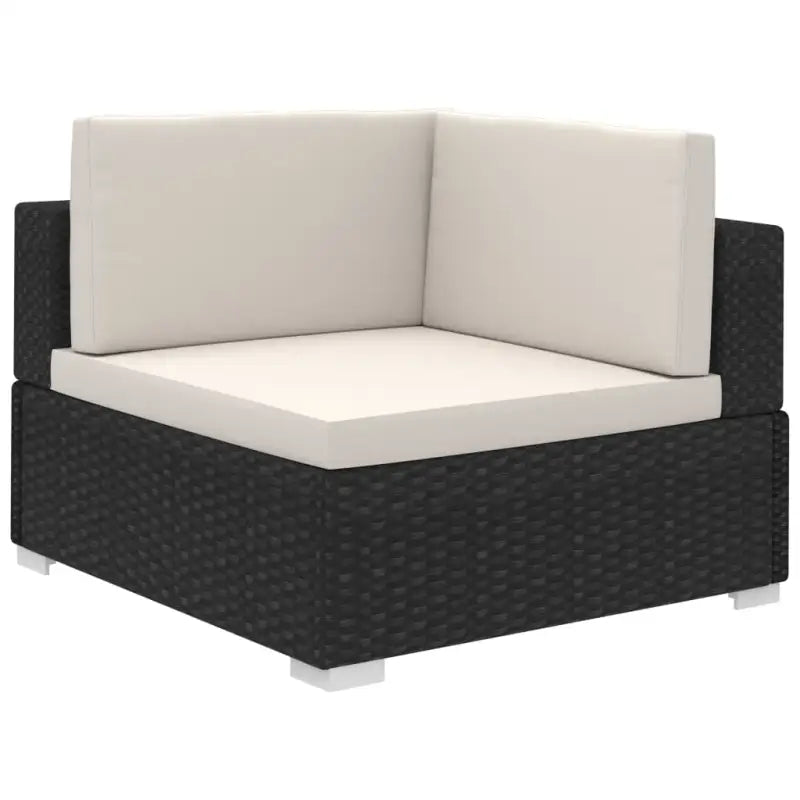 Tuinset voor stijl en comfort het hele jaar door buitengebruik - Zwart - Tuinsets