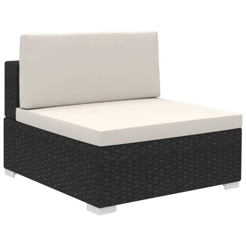 Tuinset voor stijl en comfort het hele jaar door buitengebruik - Zwart - Tuinsets