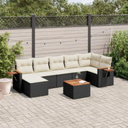 Tuinsets in zwart materiaal met gepoedercoat staal afmetingen - Tuinsets