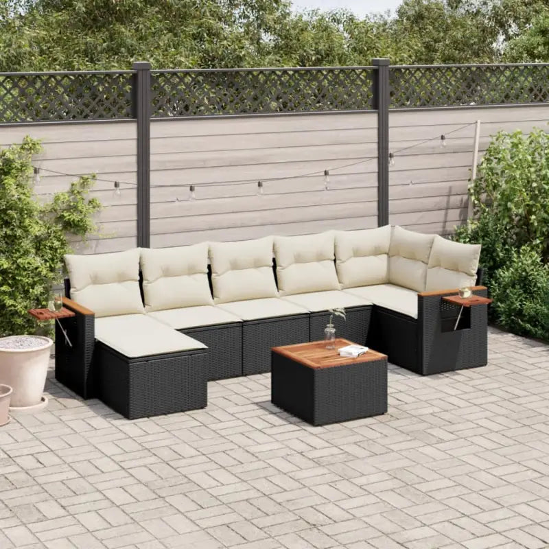 Tuinsets in zwart materiaal met gepoedercoat staal afmetingen - Tuinsets