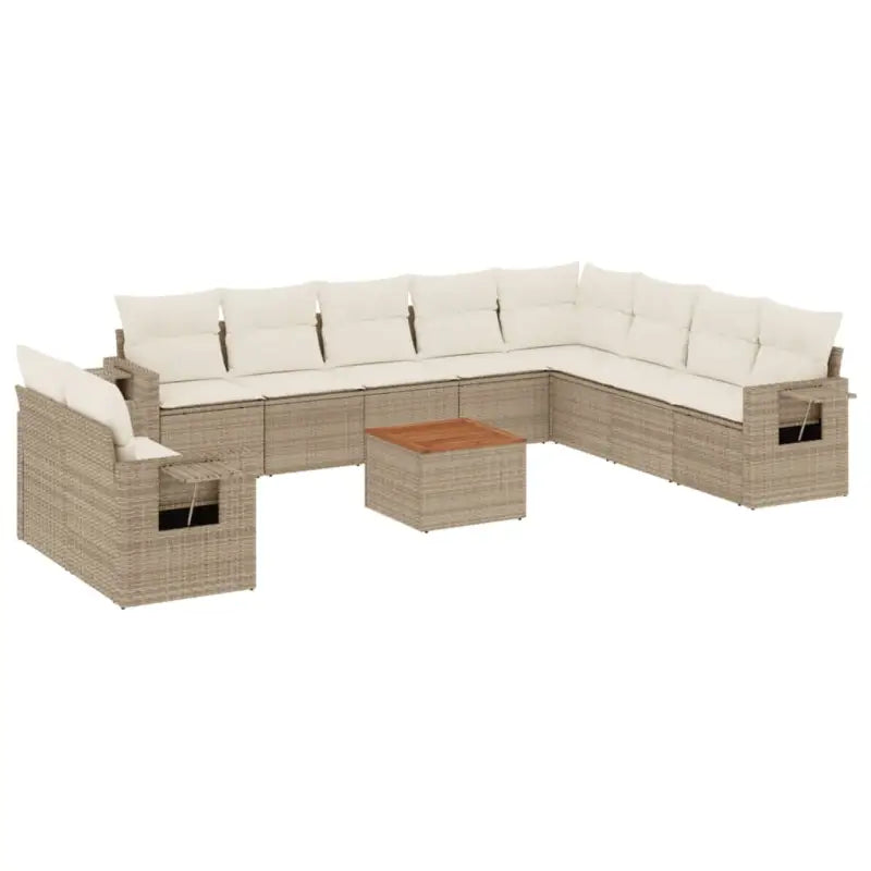 Tuinsets met beige materiaal en gepoedercoat staal voor buiten ontspanning - Tuinsets
