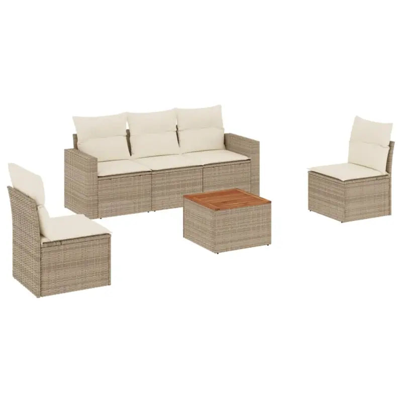 Tuinsets met poly rattan en gepoedercoat staal voor buitenplezier - Tuinsets
