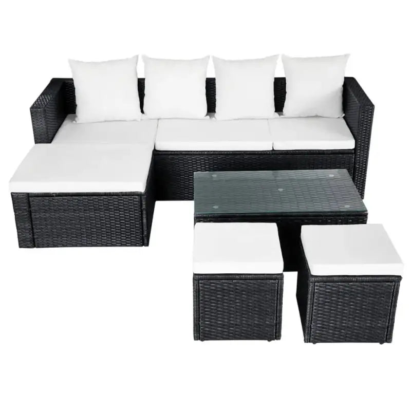 Tuinsets met stalen frame voor moderne elegantie levering bevat - Tuinsets