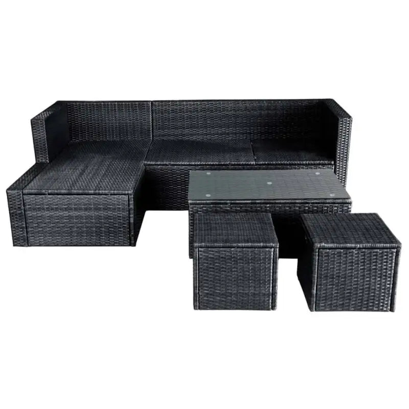 Tuinsets met stalen frame voor moderne elegantie levering bevat - Tuinsets