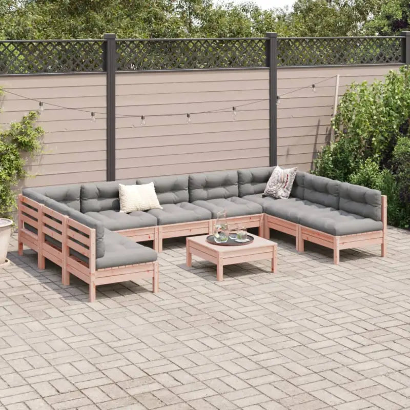Tuinsets van massief Douglas Vurenhout voor een gezellige buitenruimte - Tuinsets