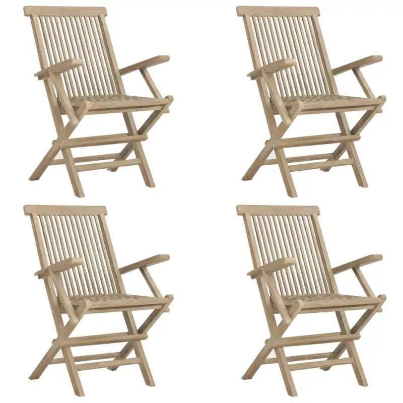 Tuinstoelen in massief teakhout voor een comfortabele ervaring - Tuinstoelen