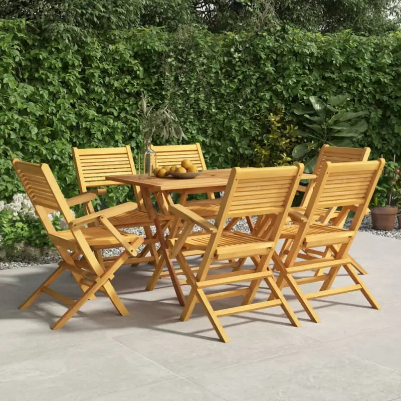 Tuinstoelen met massief teakhout voor een comfortabele ervaring - 6 / Met armleuning - Tuinstoelen