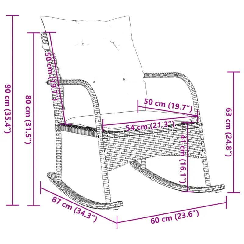 Tuinstoelen met poly rattan en comfortabele zitervaring - Tuinstoelen