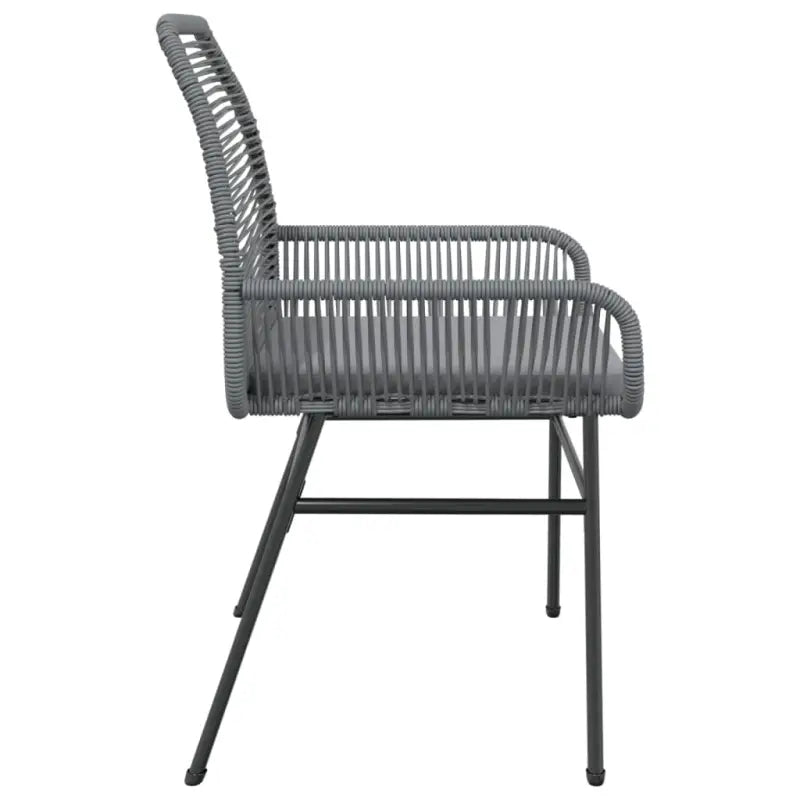 Tuinstoelen met poly rattan voor een comfortabele zitervaring - Tuinstoelen
