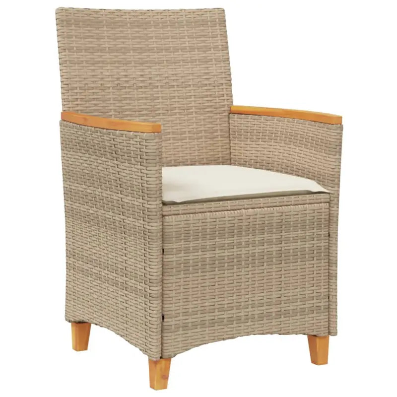 Tuinstoelen met poly rattan voor een comfortabele zitervaring - Tuinstoelen