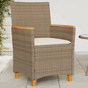 Tuinstoelen met poly rattan voor een comfortabele zitervaring - Tuinstoelen