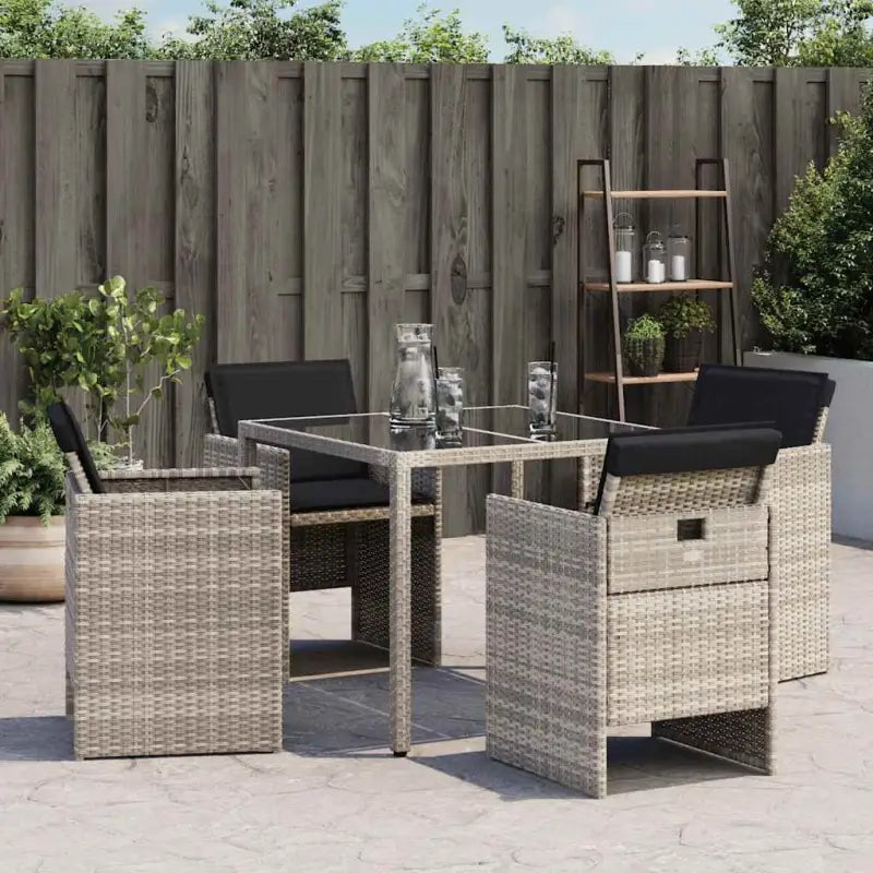 Tuinstoelen met poly rattan voor een comfortabele zitervaring - Tuinstoelen