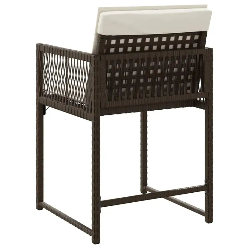 Tuinstoelen met poly rattan voor een comfortabele zitervaring met wasbare hoes - Tuinstoelen
