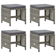 Tuinstoelen met weerbestendige PE-rattan voor langdurig comfort - Tuinstoelen