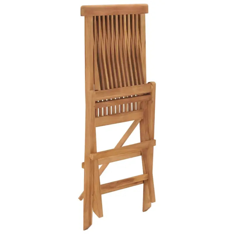 Tuinstoelen set van fijn geschuurd teakhout met comfortabele afmetingen - Tuinstoelen