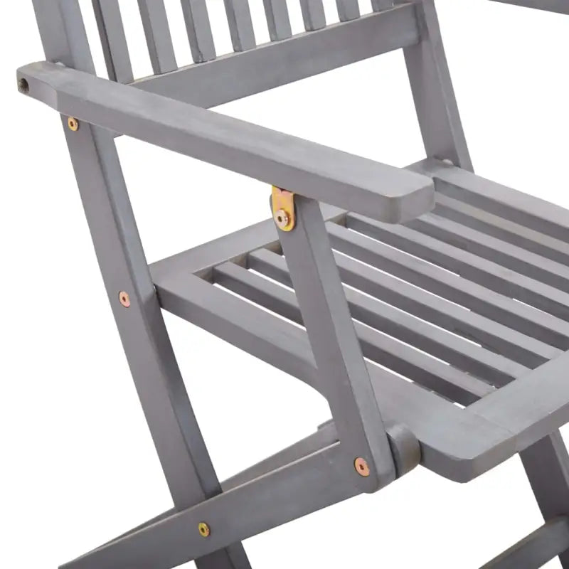 Tuinstoelen set van massief acaciahout met kussens voor buitenâ - Tuinstoelen