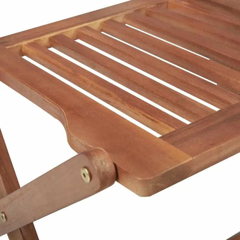 Tuinstoelen van massief acaciahout met kussens voor terras en tuin - Tuinstoelen