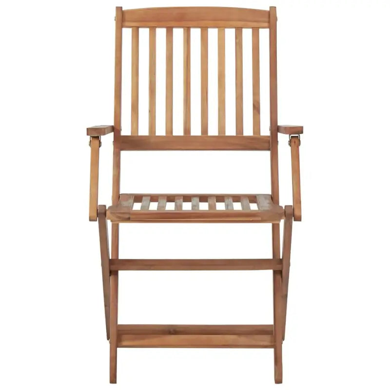 Tuinstoelen van massief acaciahout met kussens voor tuin en terras - Tuinstoelen