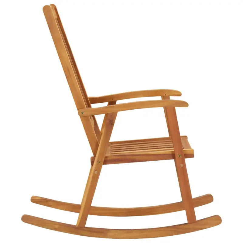 Tuinstoelen van massief acaciahout met vintage uitstraling - Bruin / 1 - Tuinstoelen