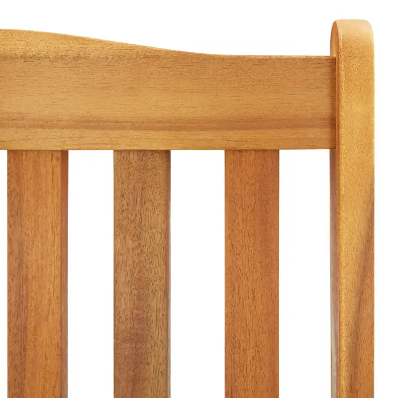Tuinstoelen van massief acaciahout met vintage uitstraling - Bruin / 1 - Tuinstoelen
