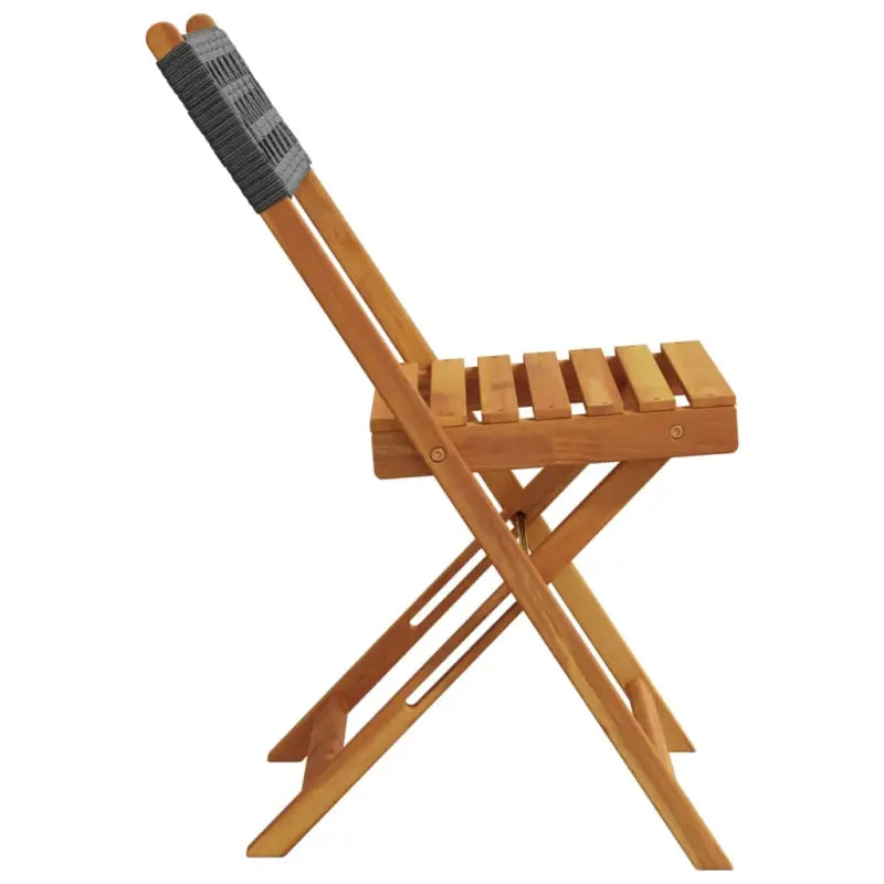 Tuinstoelen van massief acaciahout voor buiten genieten - Tuinstoelen