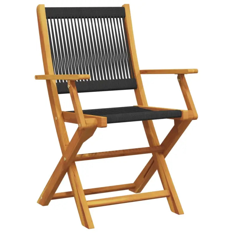Tuinstoelen van massief acaciahout voor comfort en duurzaamheid - Tuinstoelen