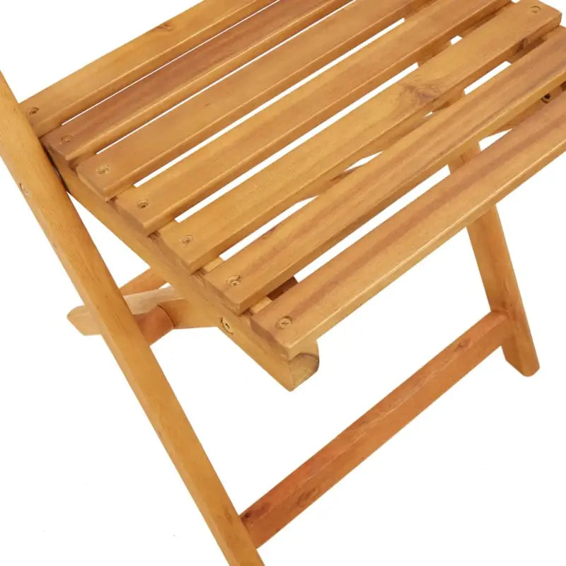 Tuinstoelen van massief acaciahout voor gezellige momenten - Tuinstoelen