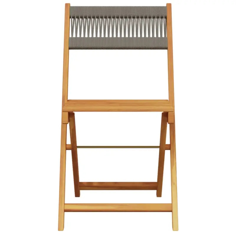 Tuinstoelen van massief acaciahout voor gezellige momenten - Tuinstoelen