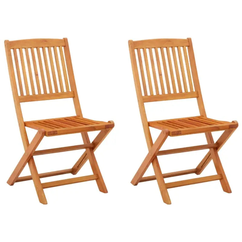 Tuinstoelen van massief eucalyptushout voor buiten eetplezier - 2 / Zonder armleuning - Tuinstoelen