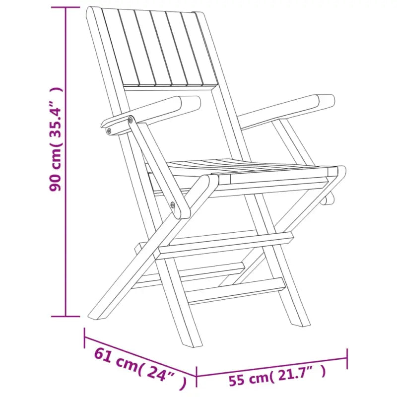 Tuinstoelen van massief teakhout voor een comfortabele ervaring - Tuinstoelen