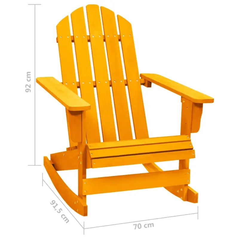 Tuinstoelen van massief vurenhout voor ontspanning op terras of in tuin - Tuinstoelen