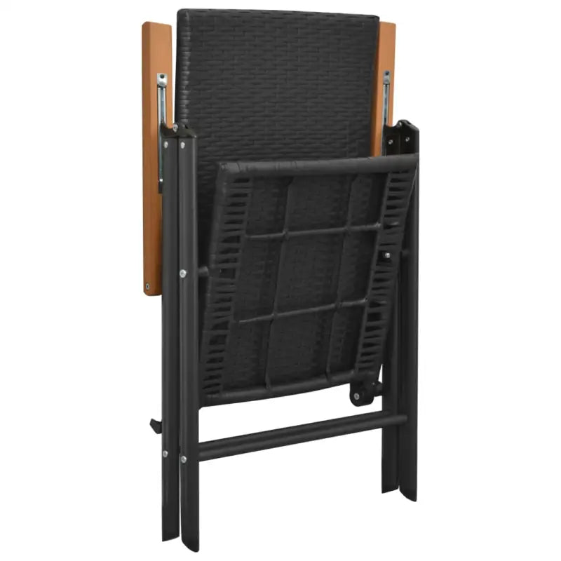 Tuinstoelen van PE-rattan met gepoedercoat aluminium frame - Tuinstoelen