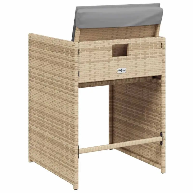 Tuinstoelen van poly rattan voor comfortabele zitervaring - Tuinstoelen