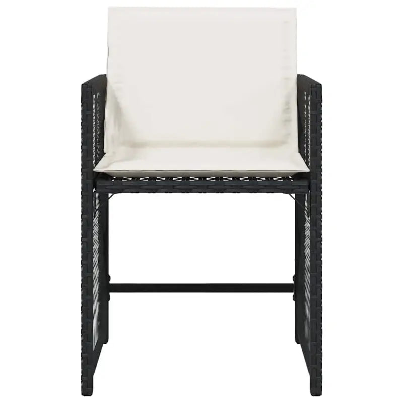 Tuinstoelen van poly rattan voor comfortabele zitervaring met wasbare hoes - Tuinstoelen