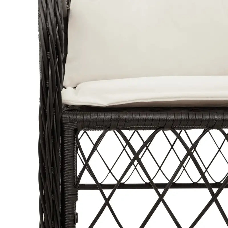 Tuinstoelen van poly rattan voor een comfortabele zitervaring - Tuinstoelen