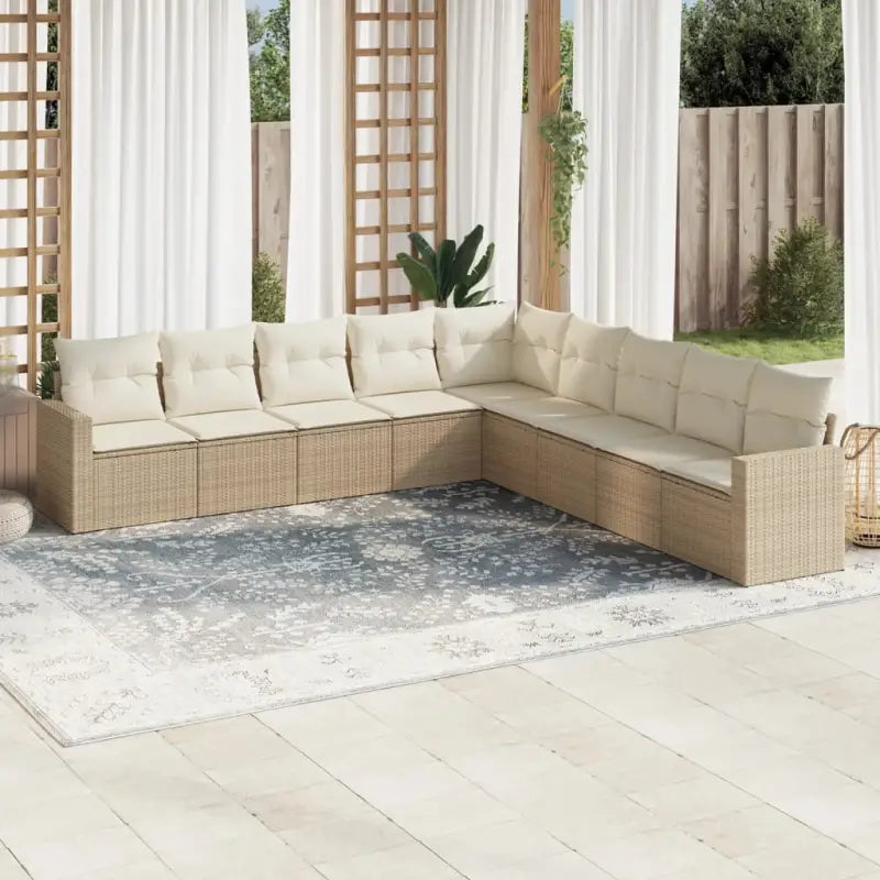 Tuinstoelset met beige materiaal en gepoedercoat staal afmetingen - Tuinsets