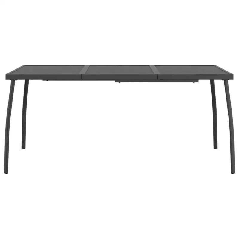 Tuintafel met trendy gaasdesign en stabiel frame voor buitengebruik - Tuintafels