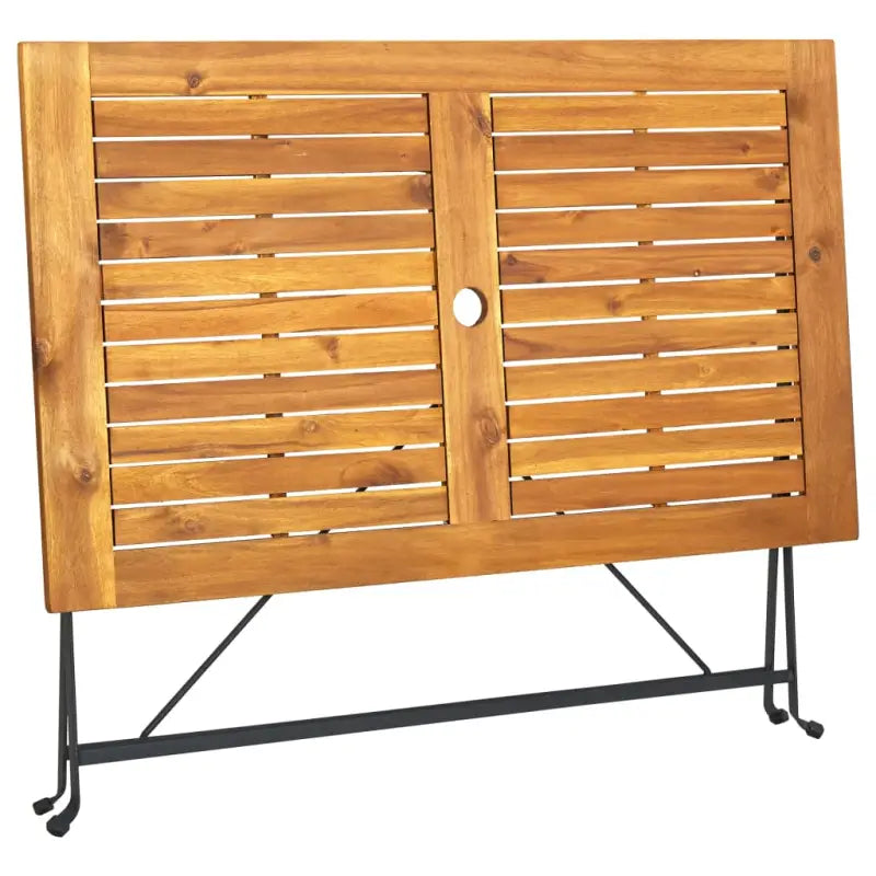 Tuintafel van massief acaciahout met klassiek ontwerp - Tuintafels